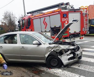 Wypadek na skrzyżowaniu Słowackiego i Concordii. Poszkodowane dziecko (AKTUALIZACJA)
