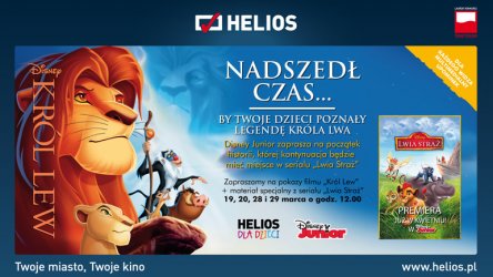 Poznaj legend Krla Lwa w kinie Helios - KONKURS!