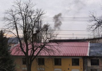 Czarne chmury nad ulic Prchnika
