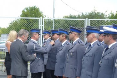 Region: Policjanci witowali w Radomsku