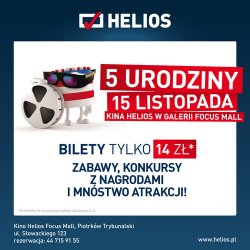 5. urodziny Kina Helios w Piotrkowie!