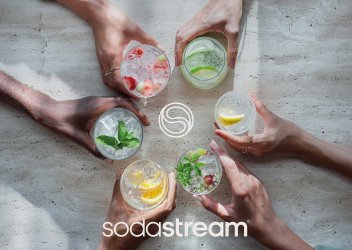 SodaStream, wiodcy producent ekspresw do gazowania wody, prezentuje repozycjonowanie 360