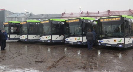Nowe hybrydowe autobusy na ulicach...
