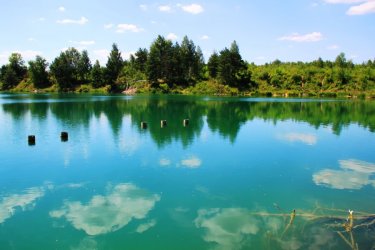 Turkusowe jezioro