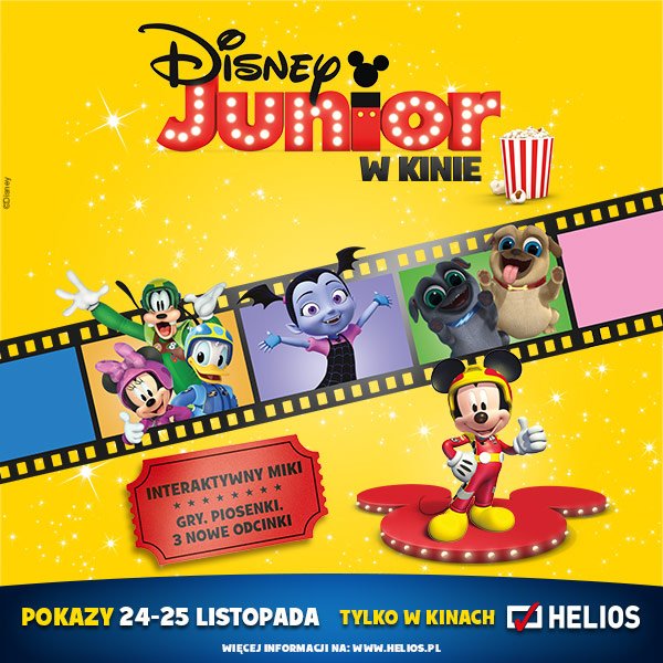Disney Junior w Kinie Helios