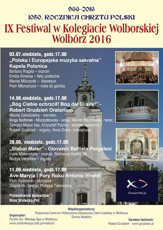 IX Festiwal w Kolegiacie Wolborskiej-