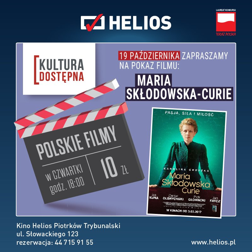 Maria Skodowska-Curie - Kultura Dostpna w kinie Helios
