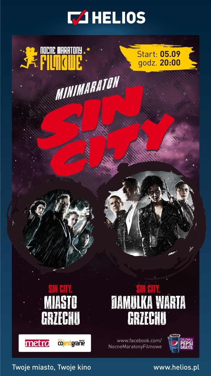 Minimaraton Sin City w kinie Helios