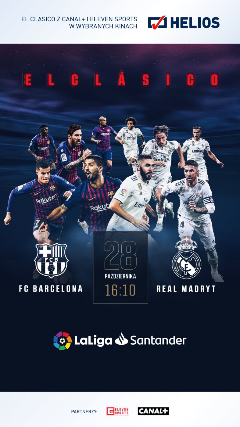 FC Barcelona - Real Madryt - transmisja