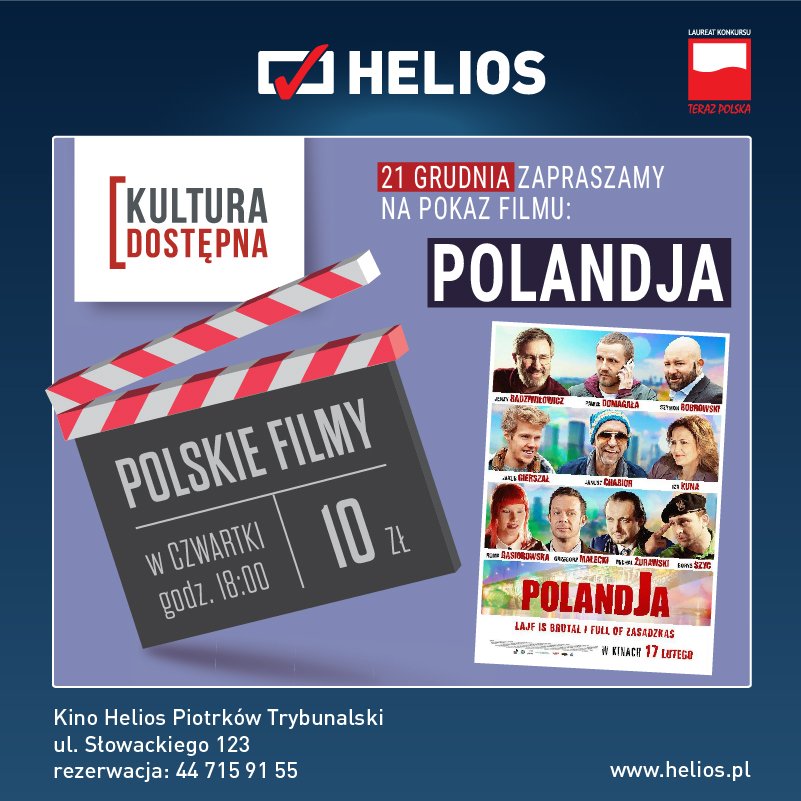 PolandJa - Kultura Dostpna w kinie Helios