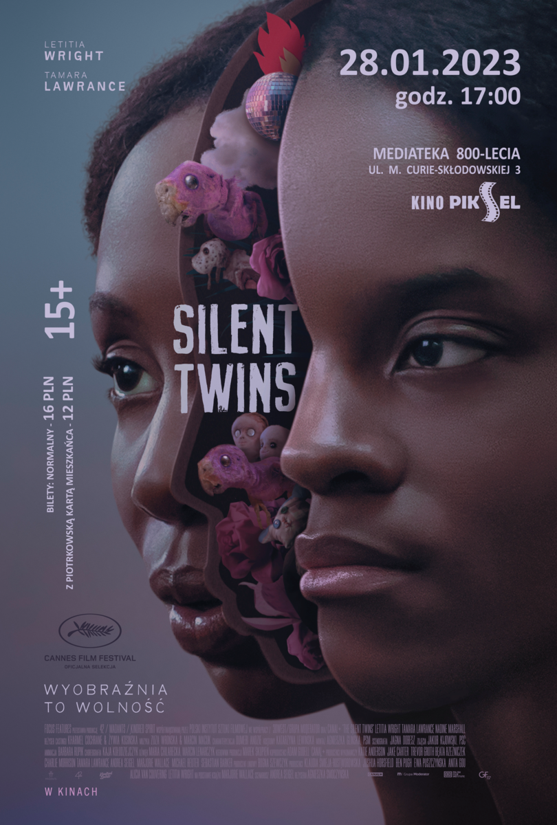 Kino PIKSEL zaprasza na film „Silent Twins” Agnieszki Smoczyńskiej.
