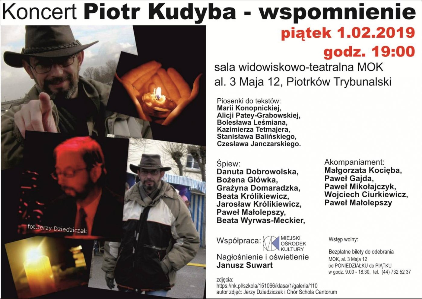 Koncert powicony pamici Piotra Kudyby 
