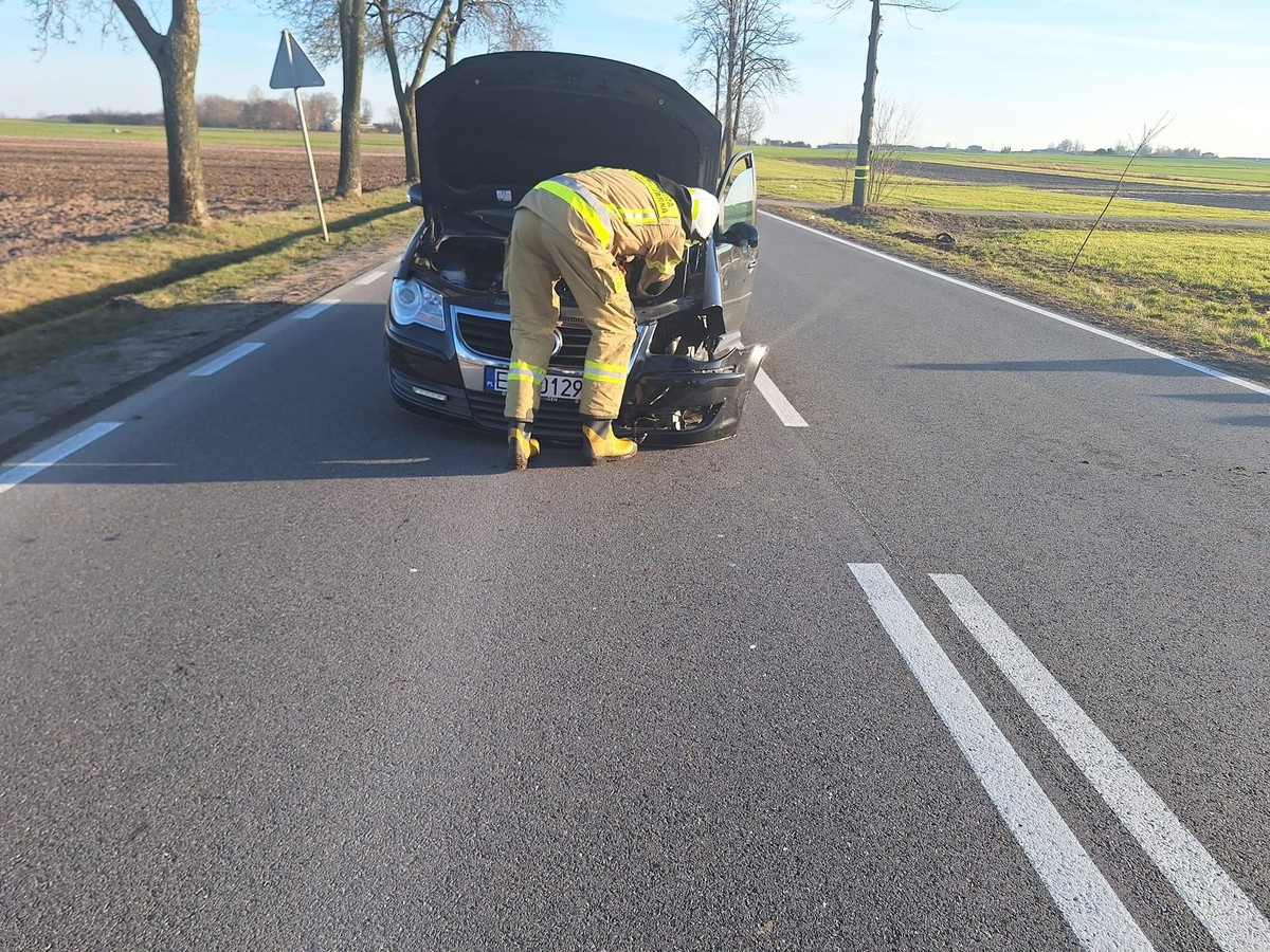 Galeria Wypadek Pod Kamocinem Jedna Osoba Ranna Epiotrkow Pl