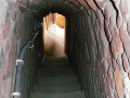 korytarz prowadzcy z wieyczki komunikacyjnej do wntrza wiey farnej