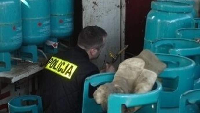 Gaz bez akcyzy na stacji LPG groził wybuchem