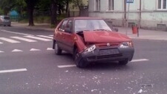 Kolizja na Pasażu Rudowskiego