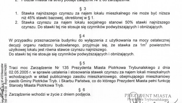 Kolejna podwyżka: Czynsze komunalne w górę!