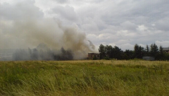 Dach spalony, bo...hydrant był bez wody