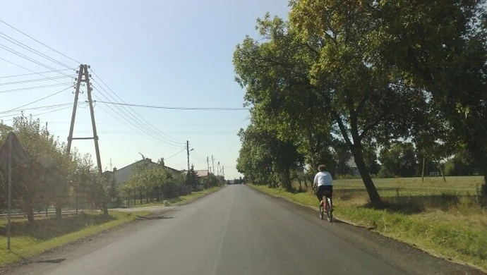 Moszczenica: Nowy asfalt na drodze wojewódzkiej