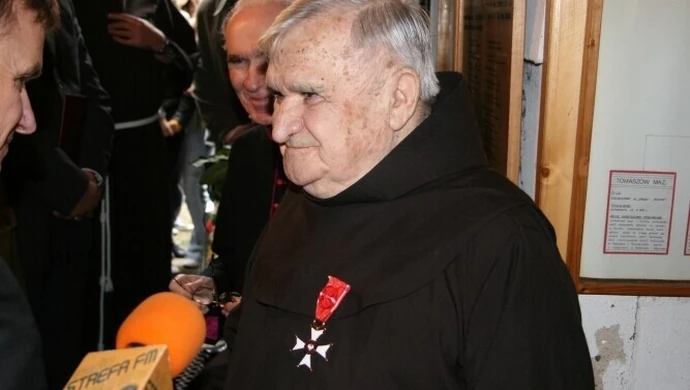 Ojciec Leoncjusz otrzymał Krzyż Oficerski