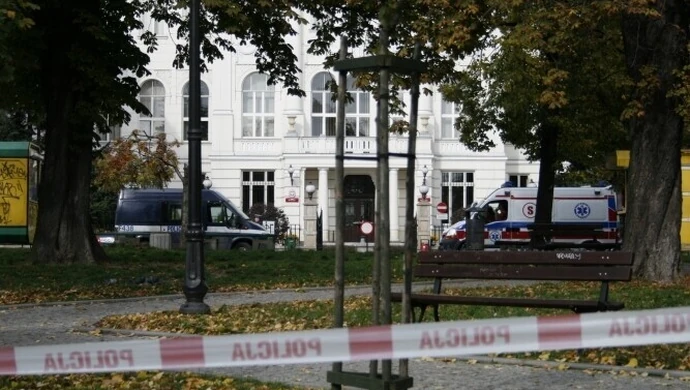 Piotrków: Ewakuacja budynku Sądu Okręgowego