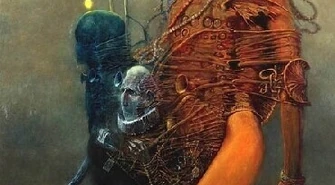 Rysunki Zdzisława Beksińskiego w Piotrkowie !