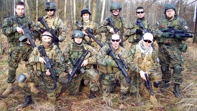 Piotrków: Grupa airsoftowa Polish Marine Corps