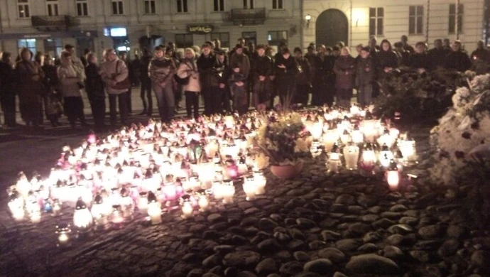 Piotrkowianie uczcili rocznicę śmierci papieża