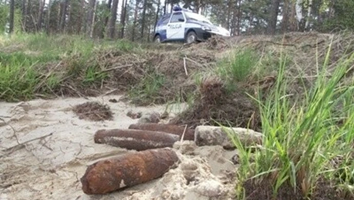 Zalew Sulejowski: Znaleziono pociski artyleryjskie