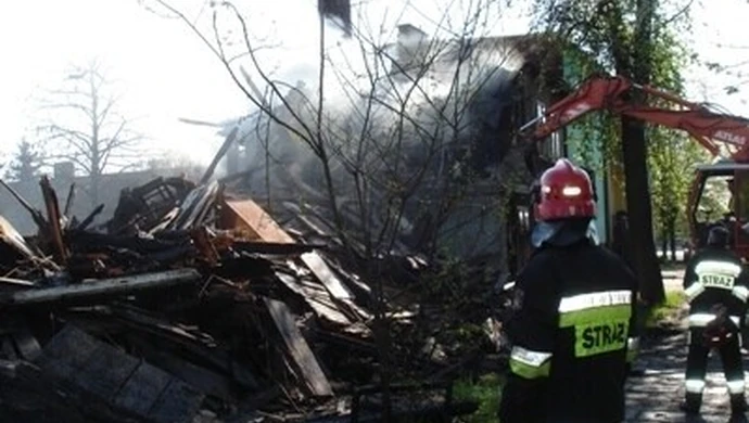 Tomaszów: Mężczyzna zginął w pożarze