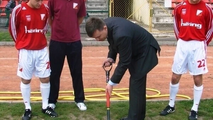 Stadion Miejski: Pierwsza łopata wbita