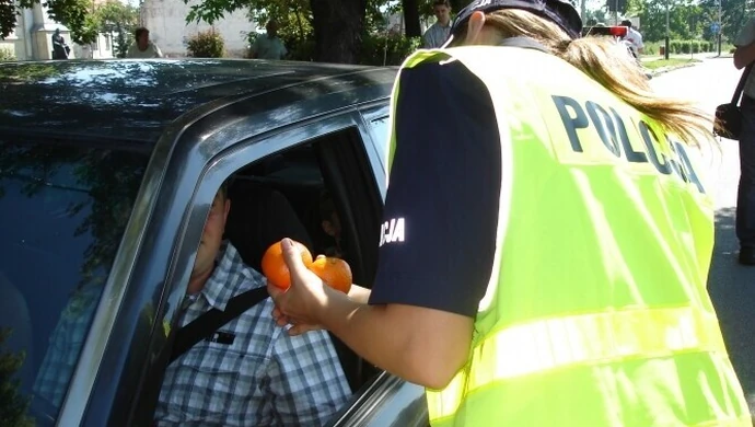 Piotrków: Zamiast mandatu cytryna