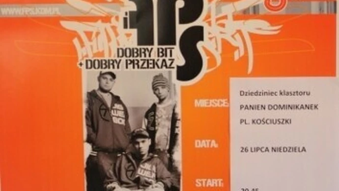 Chrześcijański hip hop i rap na dziedzińcu u Panien