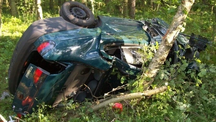 Brawura przyczyną wypadku drogowego