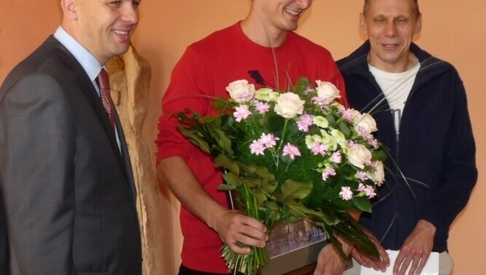 Michał Bąkiewicz gościem prezydenta Piotrkowa