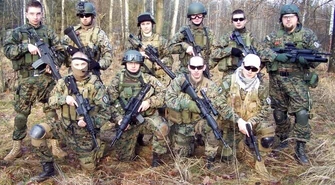 Piotrków: Grupa airsoftowa Polish Marine Corps