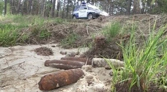 Zalew Sulejowski: Znaleziono pociski artyleryjskie