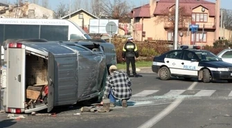 Wypadek na Rondzie Sulejowskim 