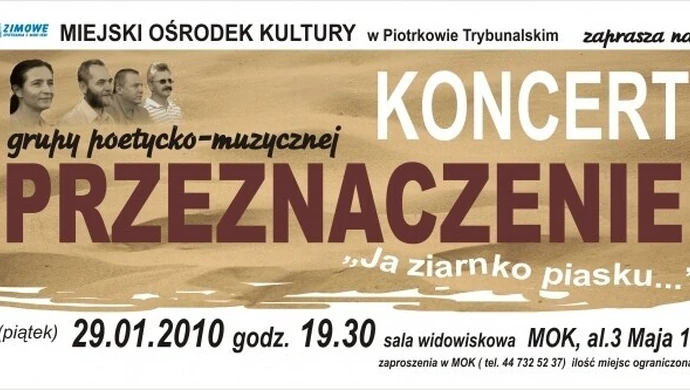 Piotrków: Koncert "Przeznaczenia" w MOK-u