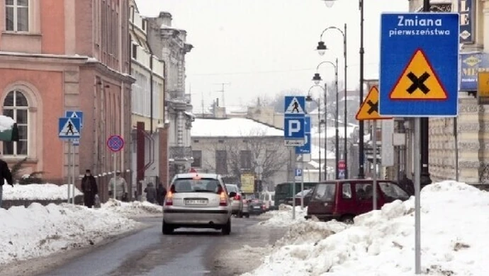 Nowe skrzyżowanie równorzędne w Piotrkowie