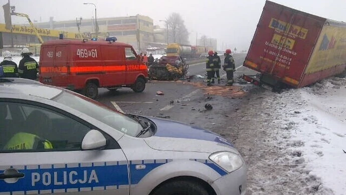 Śmiertelny wypadek w okolicach Tuszyna