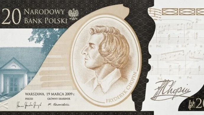 Konkurs Strefy FM i NBP: Banknoty z Chopinem 