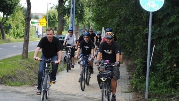 Słowackiego: Rowerzyści już po nowej ścieżce