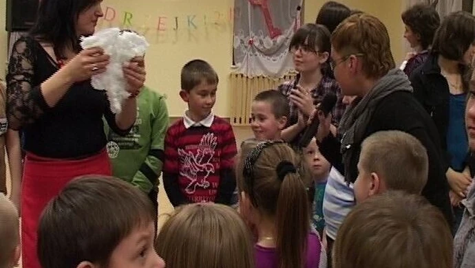 Andrzejkowa zabawa w nowej świetlicy