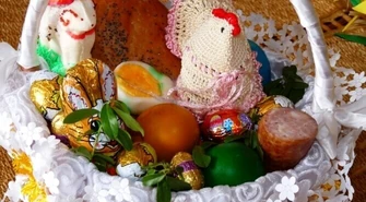 Piotrkowianie poświęcili koszyczki wielkanocne