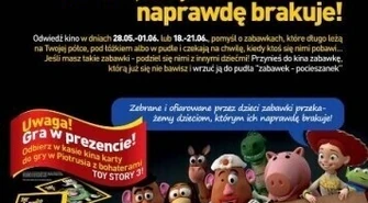 Piotrków: Zbiórka zabawek przed premierą filmu