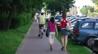 Piotrków: Wojenne ścieżki &#8211; piesi kontra rowerzyści