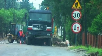 Piotrków: Podtopienia na Zalesickiej i Podmiejskiej