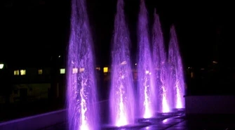 W Piotrkowie testowali nową fontannę