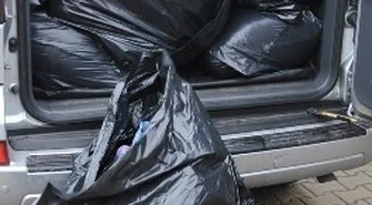 Znaleziono 320 kg tytoniu podczas kontroli